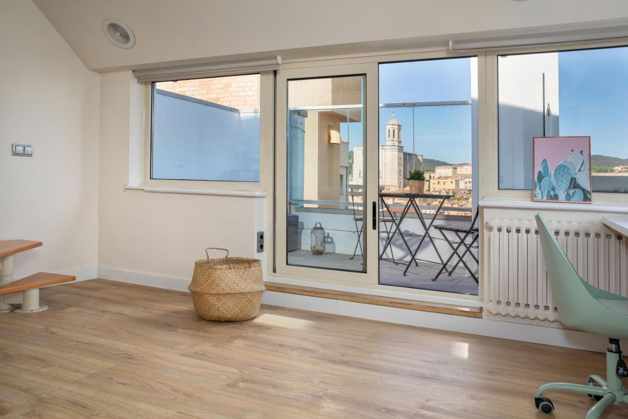 Flateli Penthouse Jaume I Apartment Girona Exterior photo